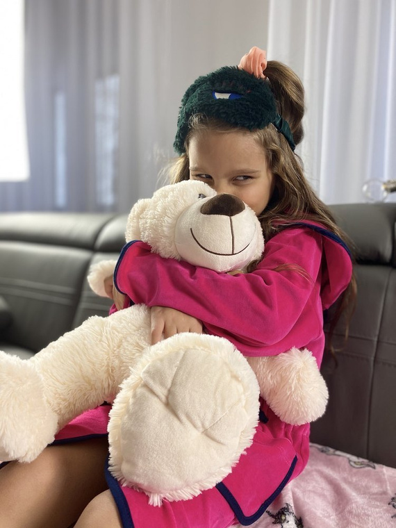 374 / 375 Desiree baba fürdőköpeny - málna