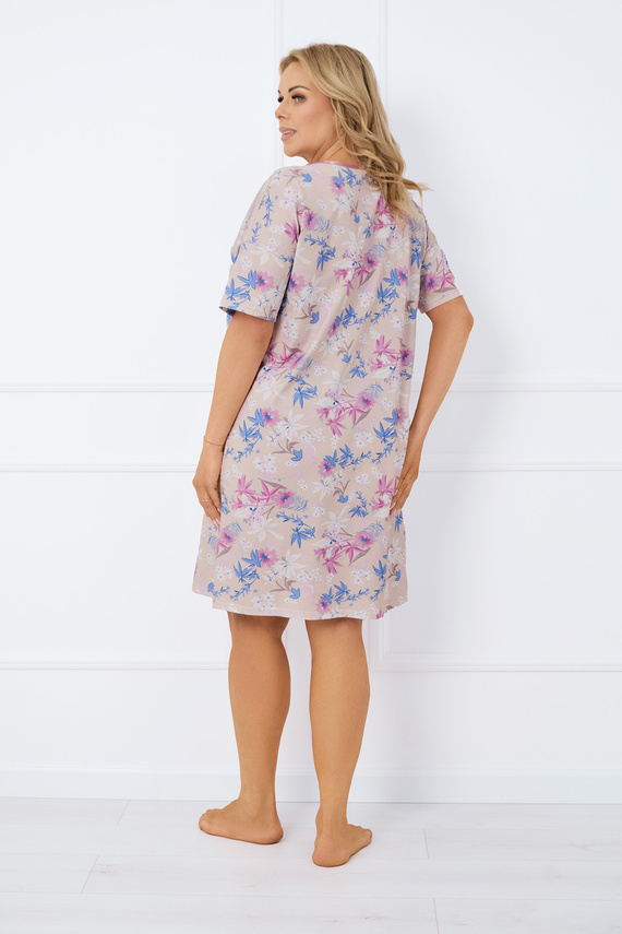 Genua női rövid ujjú ing Italian Fashion - nyomtatás