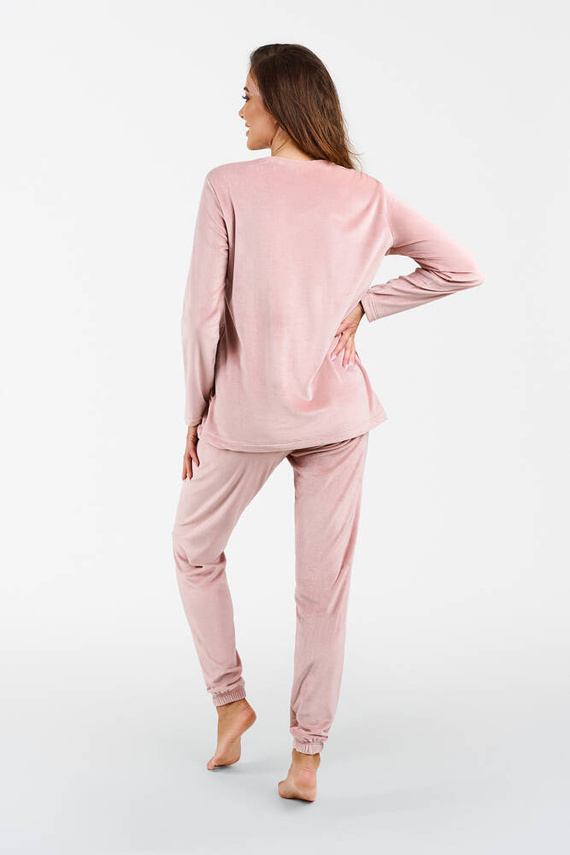 Akara női szett olasz divat - púderrózsaszín