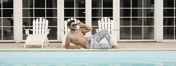 Gilbert pizsamanadrág Olasz divat - print