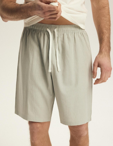 Henderson 43454 Nigri férfi pizsama krém – 100% pamut, nyári