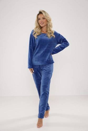 669 Puha női pizsama De Lafense - denim