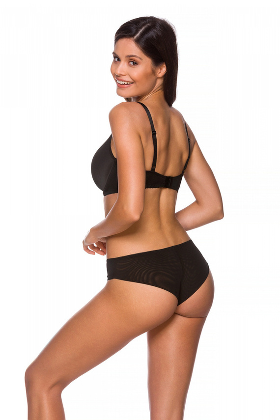 138 Lupoline párnázott melltartó - fekete