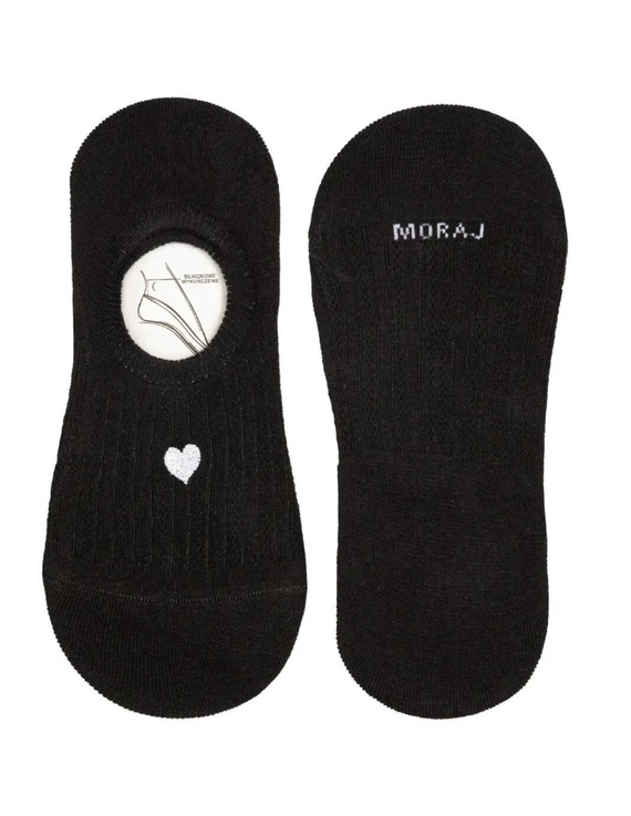 CDB200-141 Moraj női balerinák - Kényelmes balerinák szilikon sarokkal és lapos varrásokkal