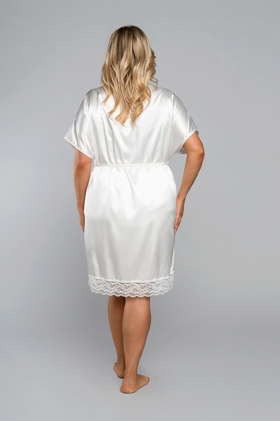 Touch Rövid ujjú fürdőköpeny Italian Fashion - ekrü színű