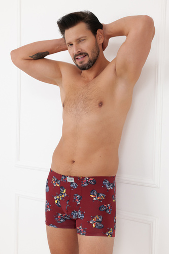 Férfi boxeralsó Touring Italian Fashion pamut elasztán testhezálló