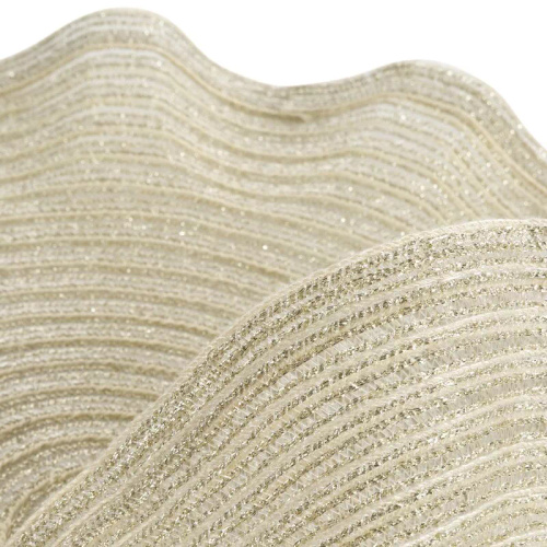 Eurofirany asztali alátét elegáns tányéralátét glamour stílus June champagne beige