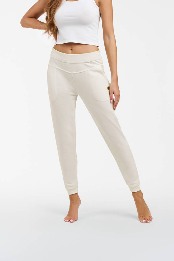 Roma Női melegítőnadrág Italian Fashion - ekrü - ekrü