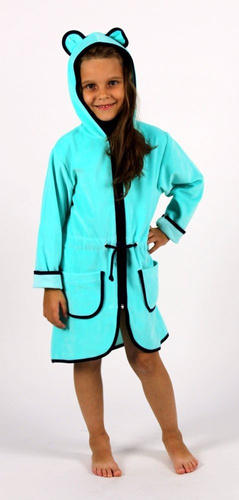 374 / 375 Desiree gyermek fürdőköpeny - menta