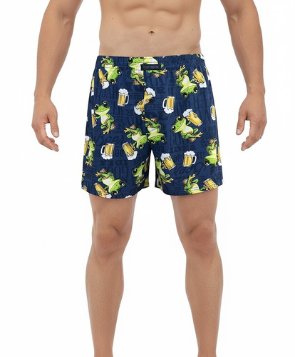 001/183 Frog Cornette Classic férfi boxeralsó - 100% pamut, laza szabás, gombos nyitás, mindennapi kényelem