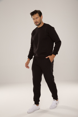 813 Indigo Férfi edzőruha a De Lafense-től - fekete