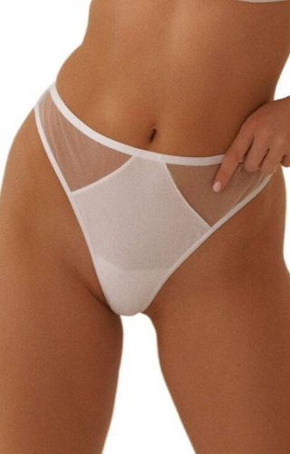 S-932/2 Lou női tanga Kinga -fehér