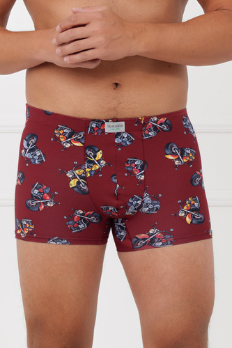 Férfi boxeralsó Touring Italian Fashion pamut elasztán testhezálló