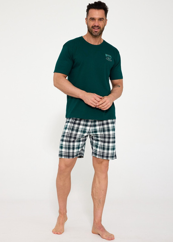 Cornette 326/212 Montana férfi pizsama 100% pamut rövid ujjú