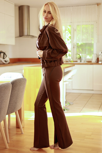 Barbie Mirale szett – női pamut szett felsővel és trapéznadrággal