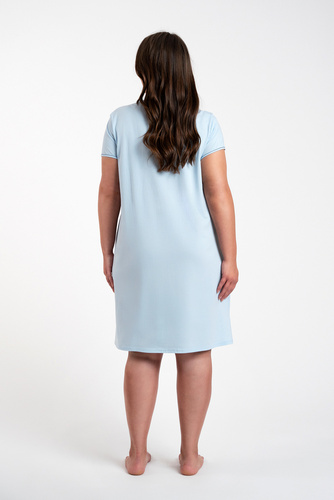 Arietta rövid ujjú hálóing Olasz divat - kék