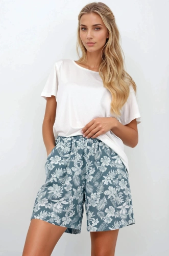 Nyugodt nyári pizsama - Momenti Per Me | Könnyű és stílusos zöld