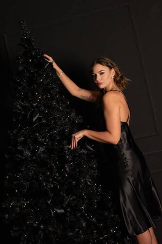 732 Brianna Női ing De Lafense - fekete