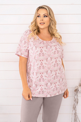 Kalmia Női pizsama rövid ujjú, 3/4 nadrág Olasz divat-print