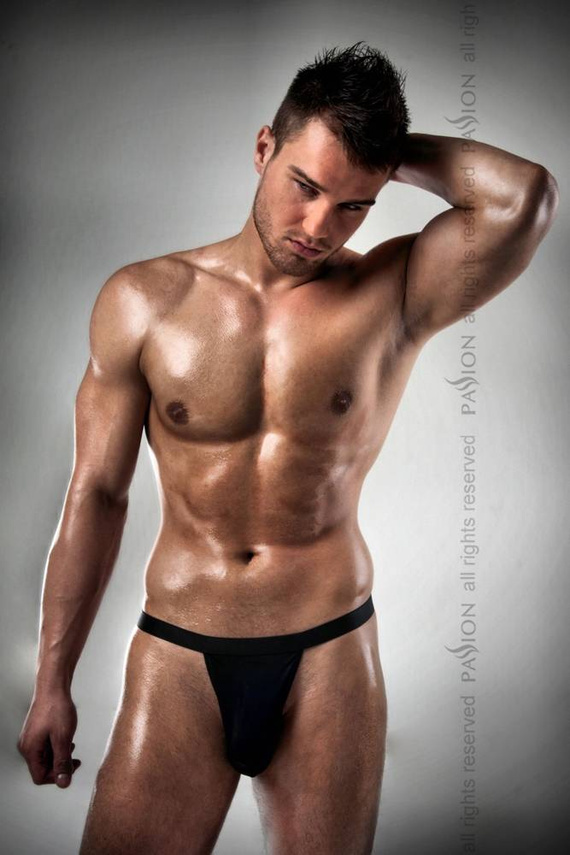 005 Férfi tanga Passion fekete