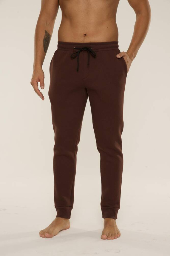 813 Indigo Férfi edzőruha a De Lafense-től - csokoládé