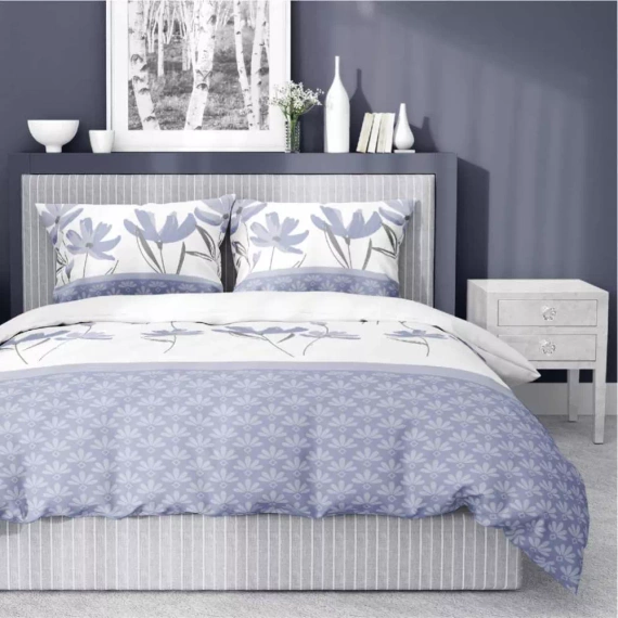 5489 A Detexpol Satin Stories fehér | 100% pamut, szaténszövés, cipzár, ajándékcsomagolás