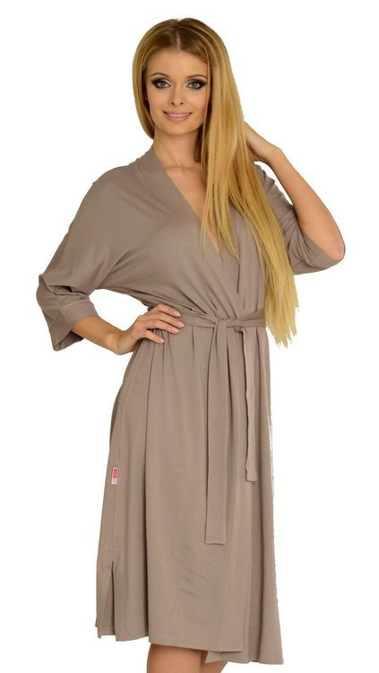 942 Visa Hosszú köntös De Lafense - mocca