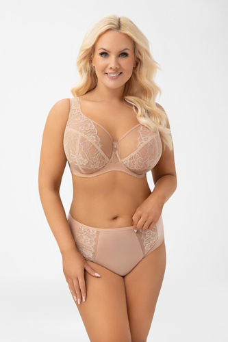 G018 Luisse Almond Gorsenia melltartó soft nagy méretű csipkés