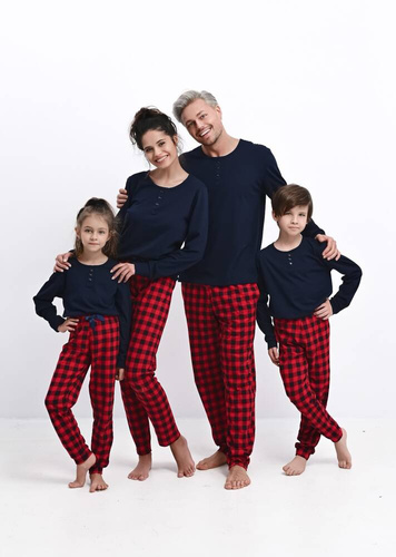 Bonnie Kids Sensis lány pizsama - tengerészkék