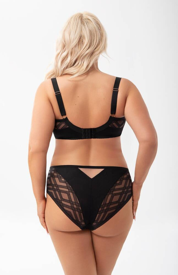 Gorsenia K 897 Estelle Soft fekete melltartó