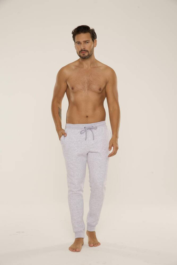 813 Indigo Férfi edzőruha a De Lafense-től - világos melange