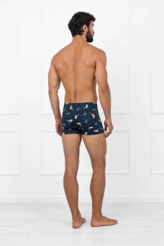 Remiz Férfi boxeralsó Olasz divat - pamut, elasztán, színes minta