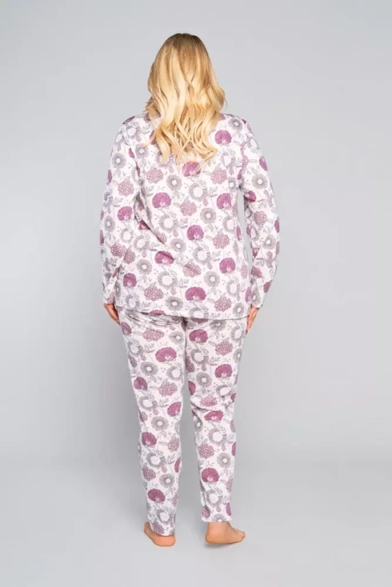 Női pizsama hosszú ujjú, nadrág Lobelia Italian Fashion -