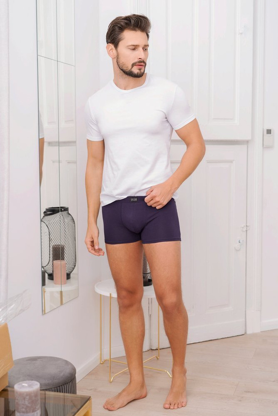 Ikar Férfi rövid ujjú póló Italian Fashion - fehér