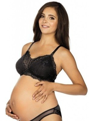 3046 LUPOLINE szoptatós melltartó felső fekete