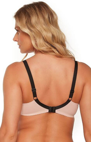 BSO 1240 Leonia félig párnázott melltartó Gaia gyöngyház fekete