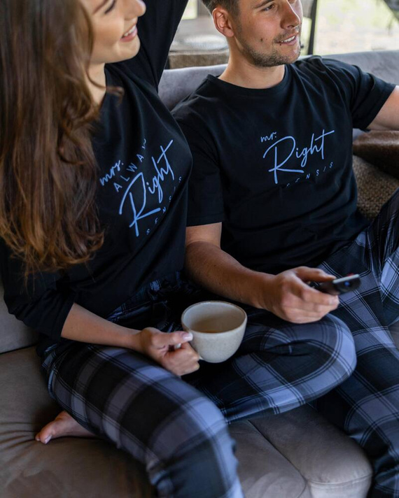 Sensis Victor Férfi pizsama - fekete