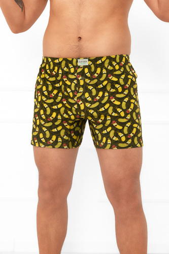 Maxim - Laza szabású férfi boxeralsó uborkamintával | Italian Fashion