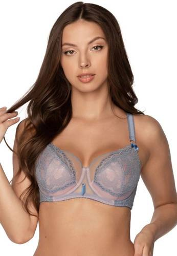 BS 1167 Anastasia Gaia félig párnázott melltartó - kék