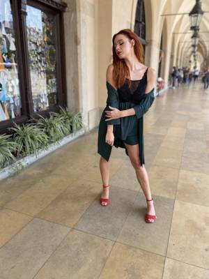 612 Artemise Női pizsama Forex - zöld