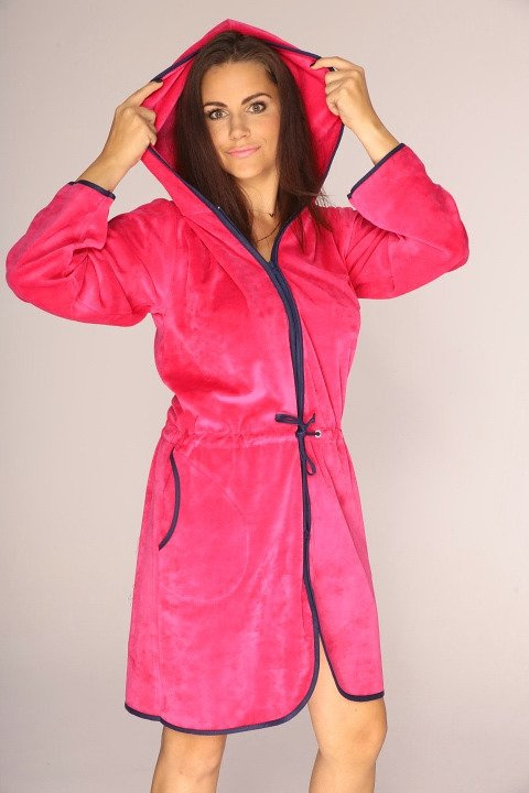 313 Desiree De Lafense fürdőköpeny - málna