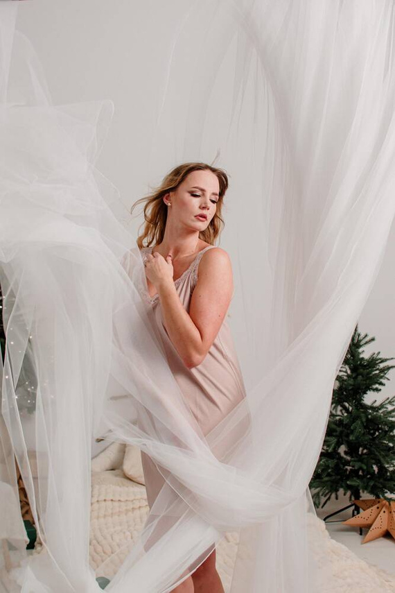 771 Mogyoró hálóing De Lafense - homok