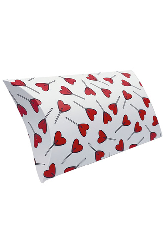 Campbell női Sorbetto papucs - plüss, szív és csúszásmentes talp