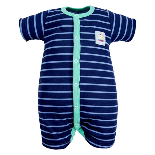 Hajók Eevi pamut baba stramplon - könnyű és kényelmes