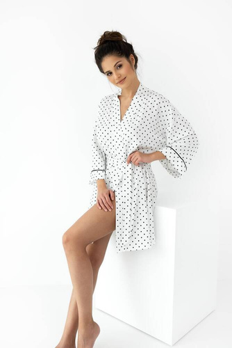 Elif Szlafrok damski Sensis - śmietankowy