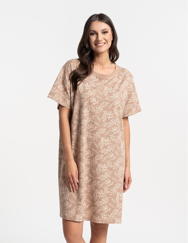 Moraj PDK2800-006 női hálóing bézs – pamut oversize fazon