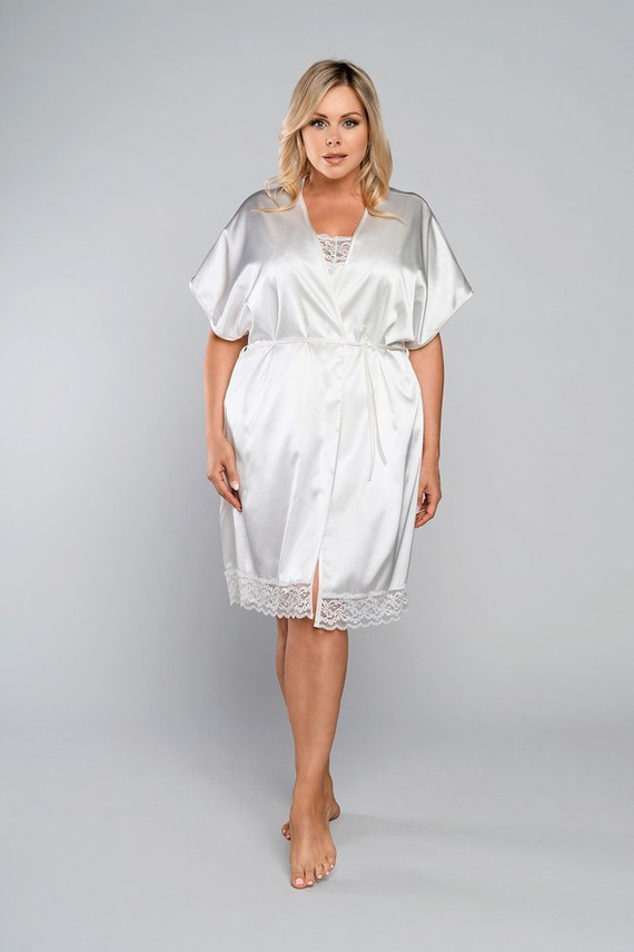 Touch Rövid ujjú fürdőköpeny Italian Fashion - ekrü színű