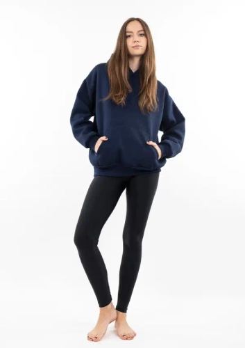 DK-K-B10 DKaren tengerészkék - női leggings és pulóver szett, kényelmes és stílusos