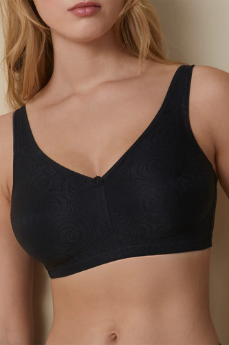 Marivi Selene melltartó fekete - puha, merevítő nélkül, kényelmes mindennapi viselethez