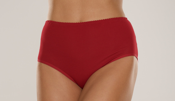 018 Sara Magas szárú alsónadrág De lafense - bordó